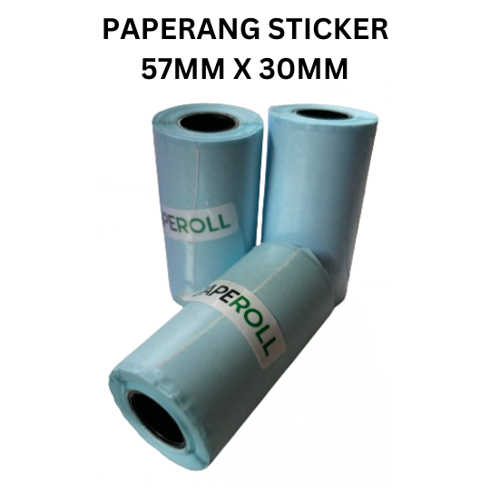 Rolls Paperang 57mm x 30mm Generic Thermal Sticker Paper