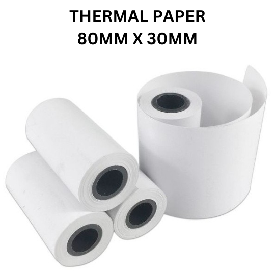 80MM x 30MM POS Thermal Paper FOR THERMAL PRINTER